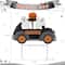 Glitzhome; Glitzhome® 24" Halloween Metal Ghost Car Yard Stake; Category:Halloween Yardstakes; Image:8